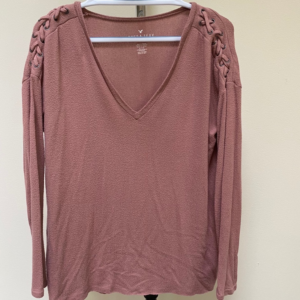VINTAGE AEO Plush Sweater